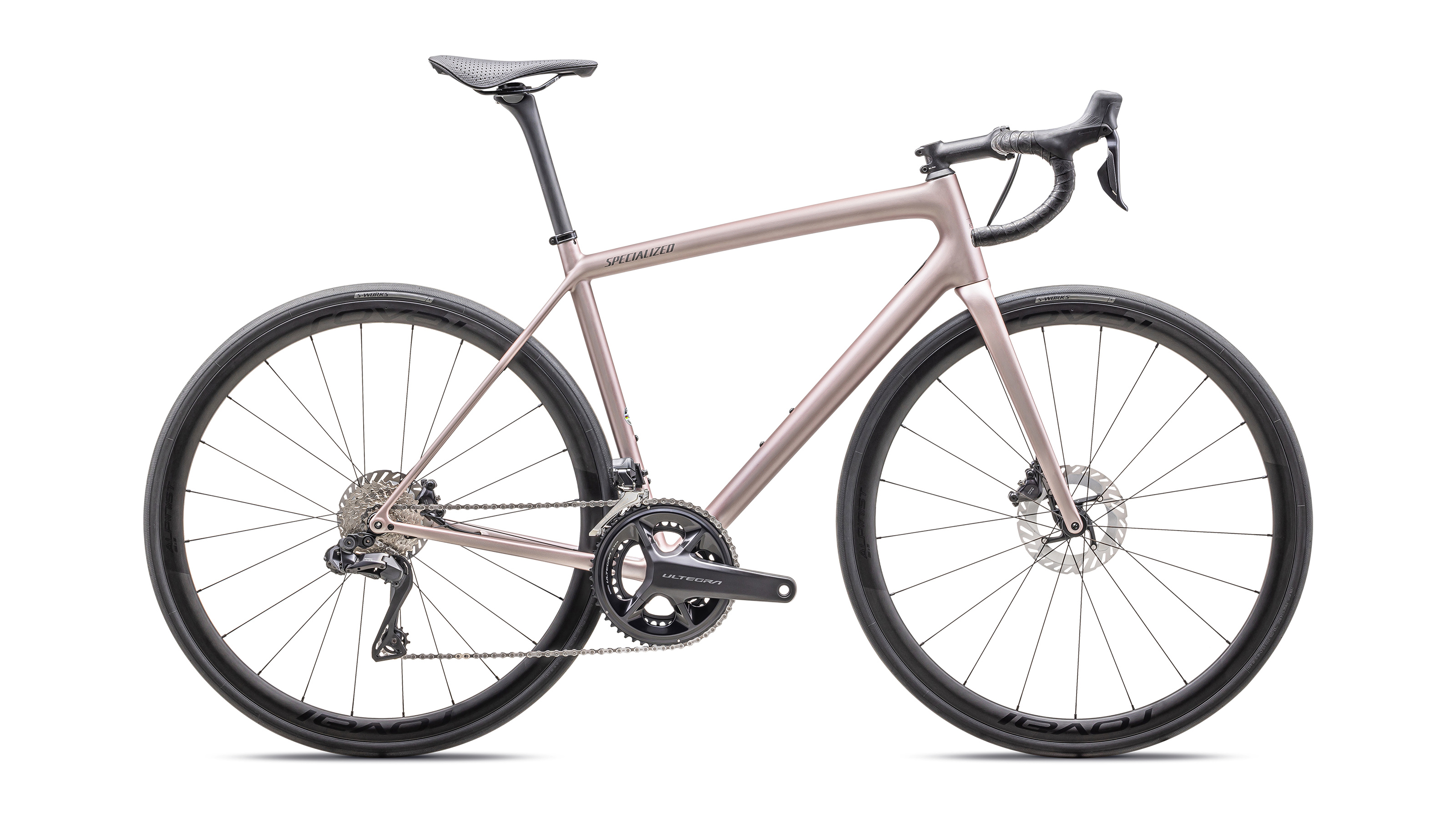 Product Image for Specialized Aethos Pro - Shimano Ultegra Di2 - 24-växlad, Gloss Champagne, Ramstorlek: 56