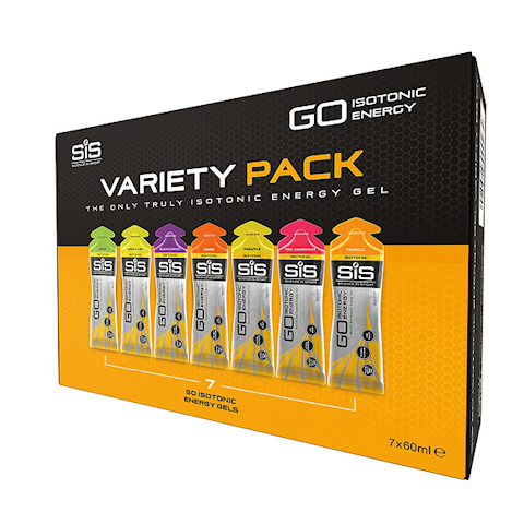 GO Isotonic Energy Gel Variety Pack 7 x 60ml