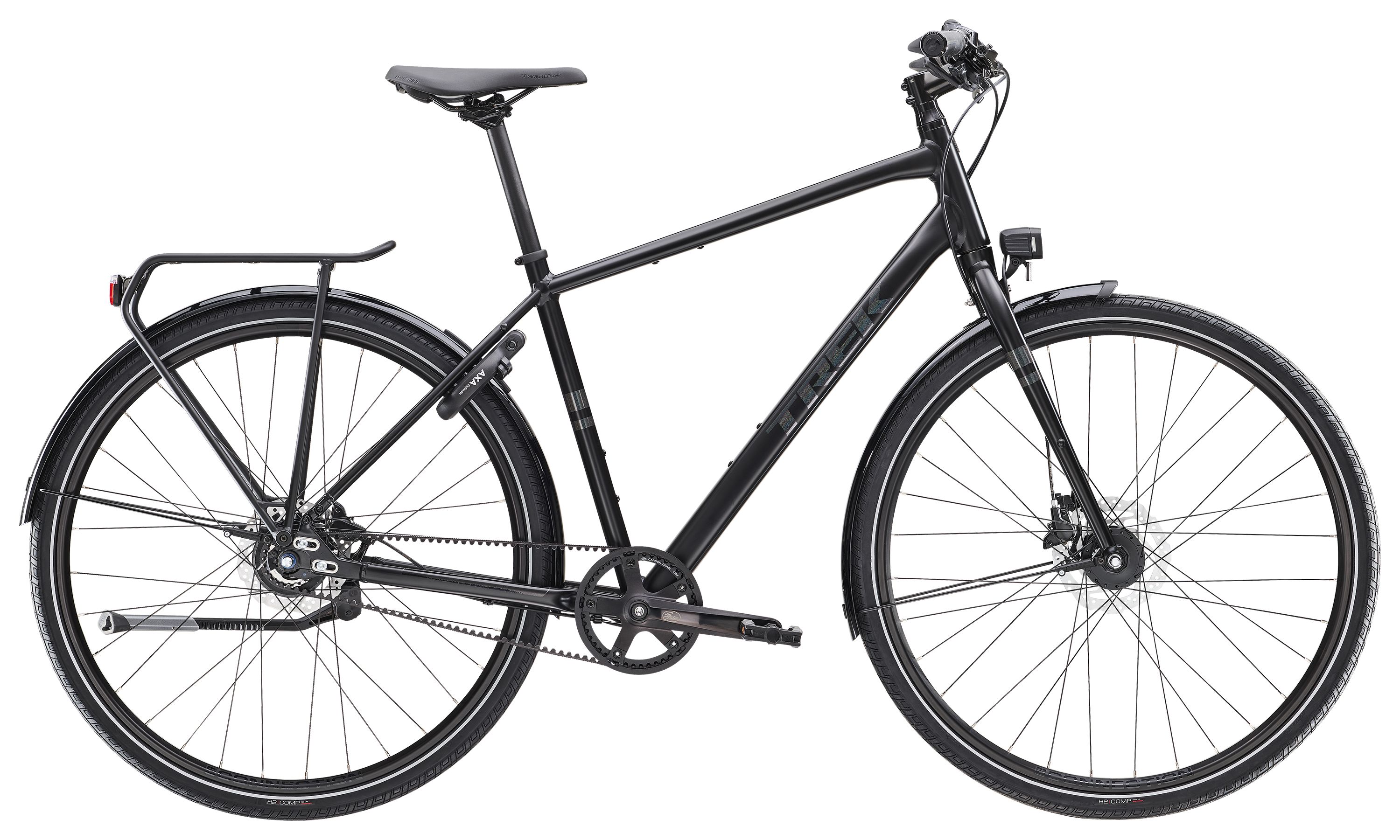 Product Image for Trek District 4 Equipped - 8-växlad, Trek Black Satin, Ramstorlek: XL