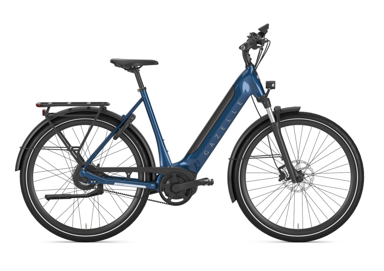 Product Image for Gazelle Ultimate C380 HMB 500Wh - Steglösa-växlad, Mallard blue, Ramstorlek: 49