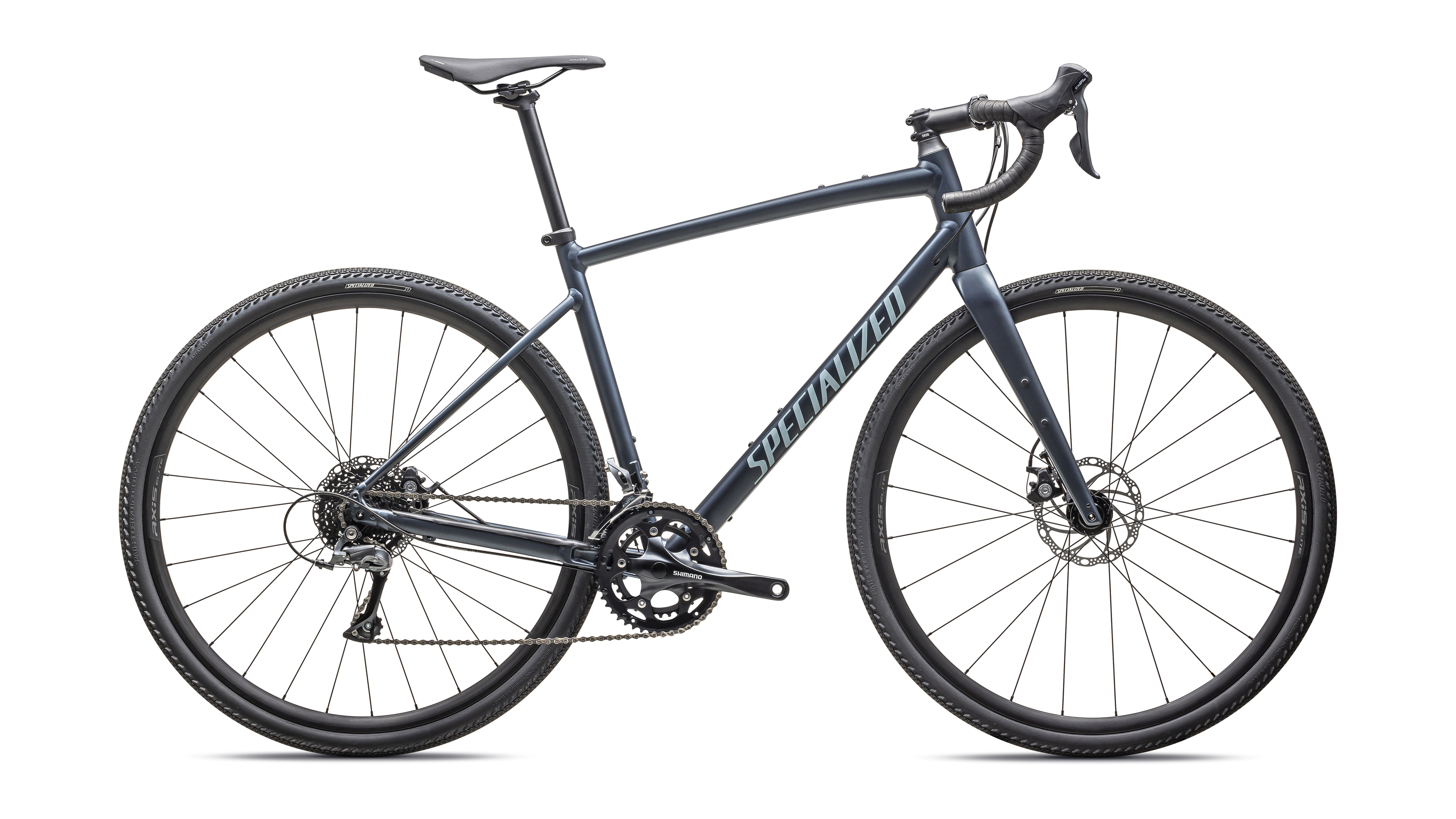 Product Image for Specialized Diverge E5 - 16-växlad, Satin Metallic Deep Lake/White, Ramstorlek: 61