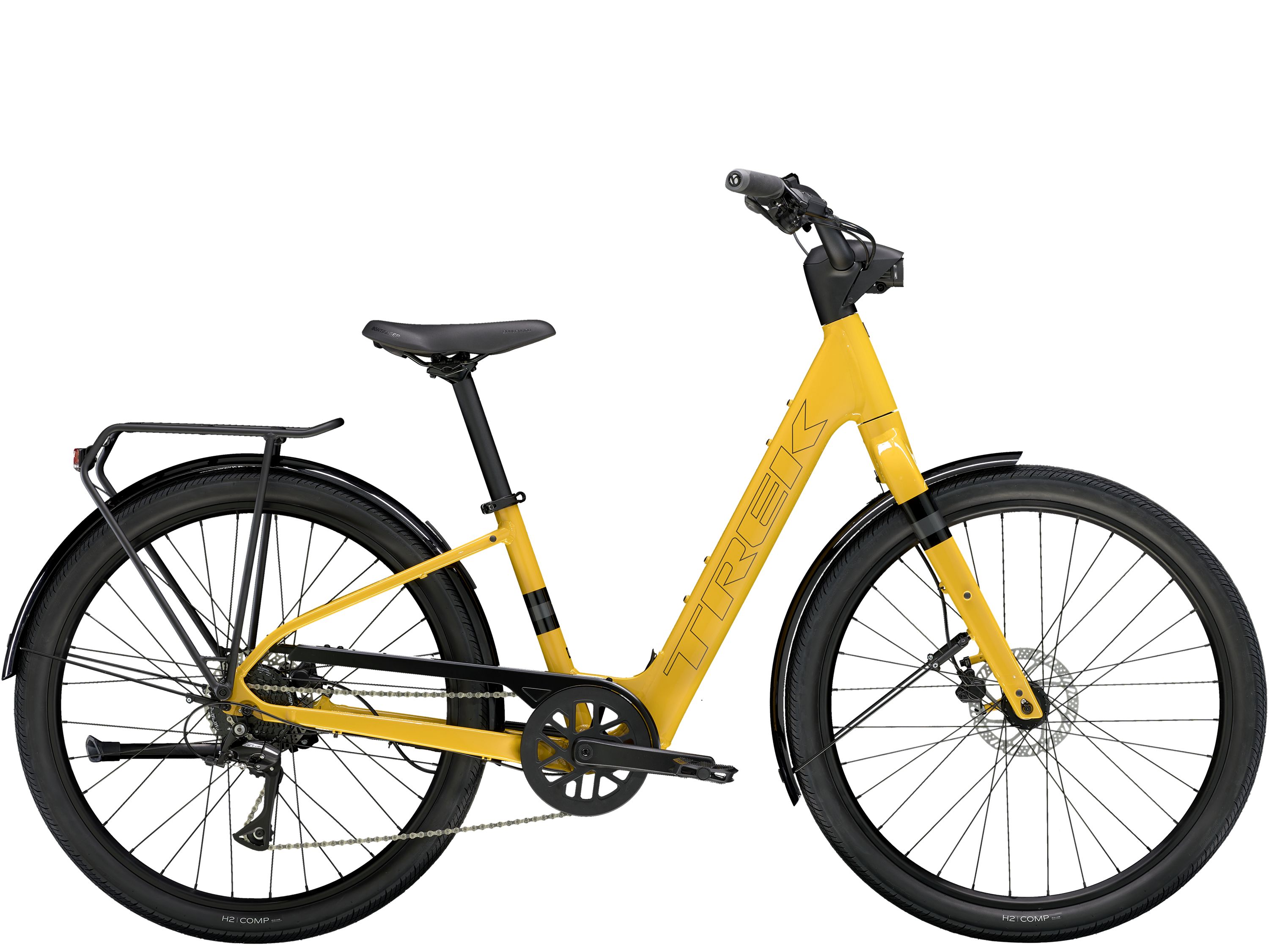 Product Image for Trek Verve+ 1 Lowstep LT - 10-växlad, Baja Yellow, Ramstorlek: S
