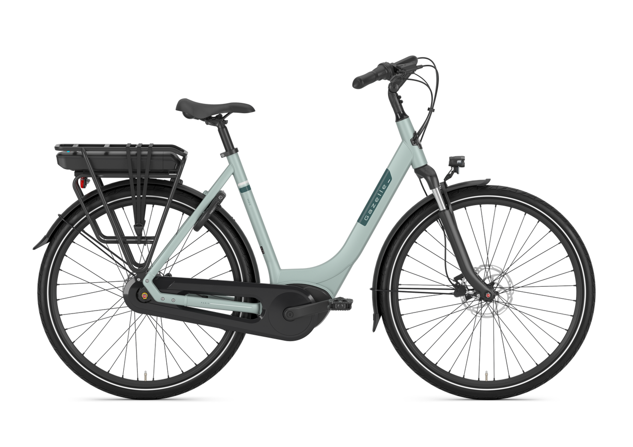 Product Image for Gazelle Paris C7 HMB 400Wh - Elcykel - 7-växlad, light olive, Ramstorlek: 49