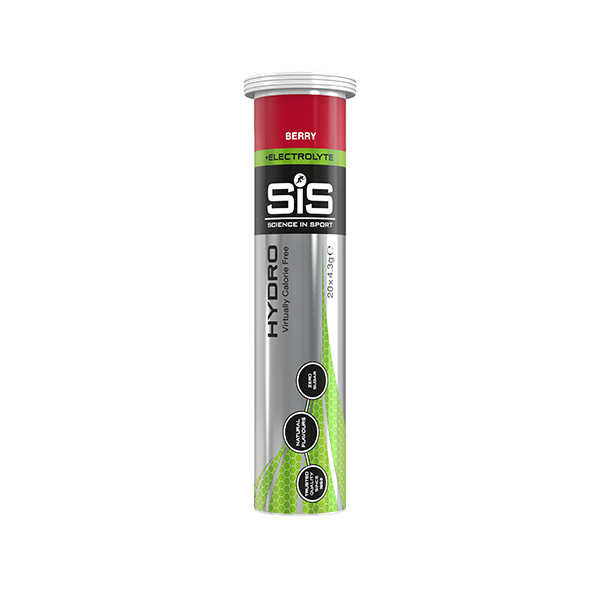 Product Image for ScienceInSport GO Hydro tabletter bär 20 x 4 g