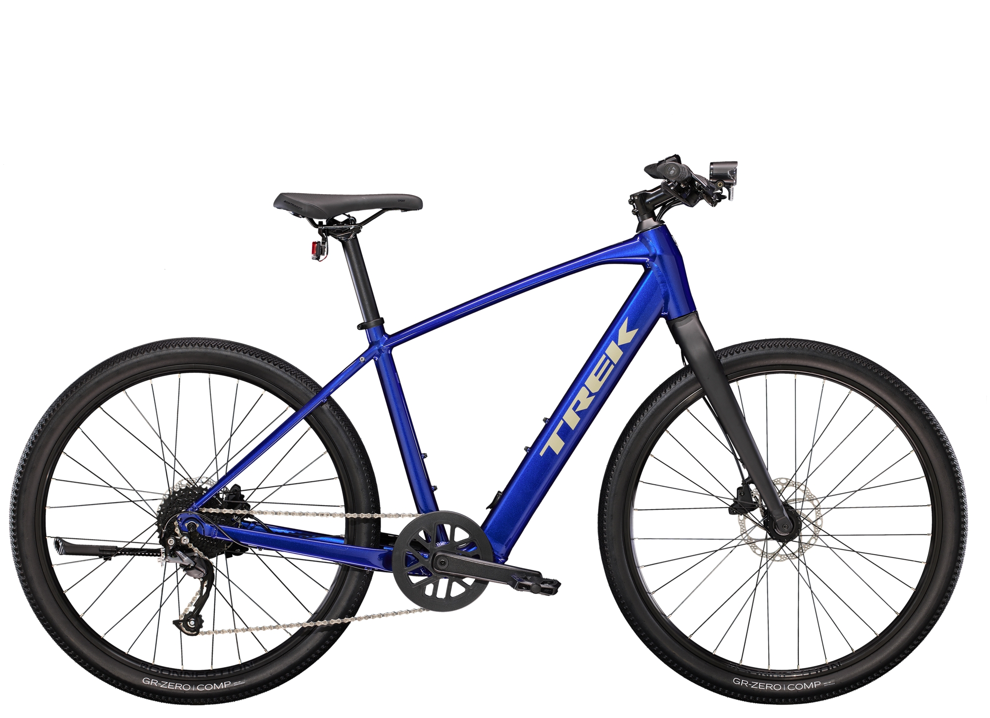 Product Image for Trek Dual Sport+ 2 - 9-växlad, Hex Blue, Ramstorlek: XL