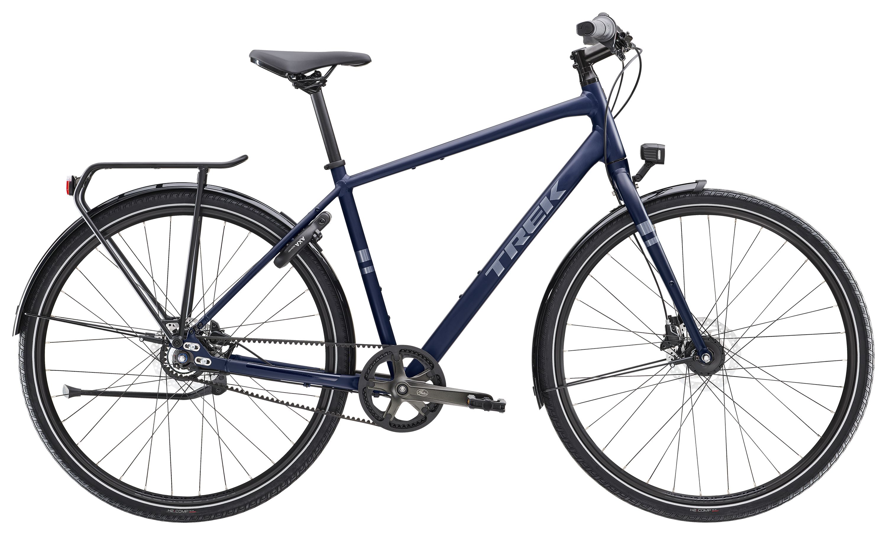 Product Image for Trek District 3 Equipped - 8-växlad, Deep Dark Blue Matte, Ramstorlek: XL