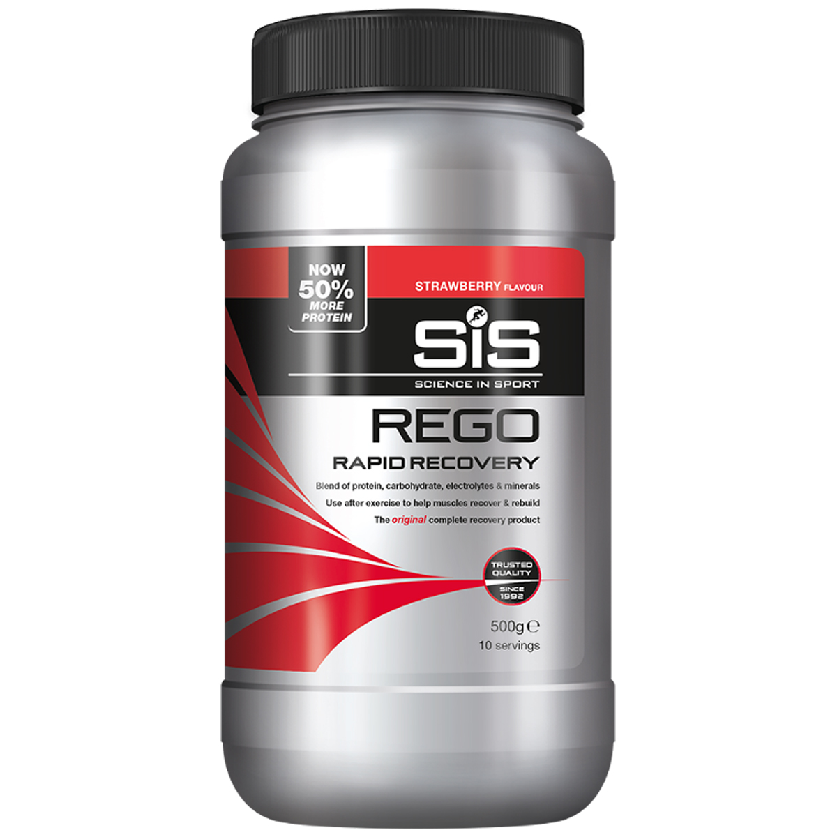 Product Image for ScienceInSport Rego Rapid Recovery pulver jordgubb 500 g