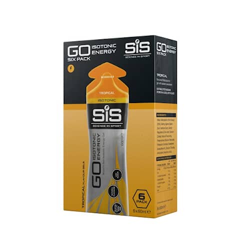 GO Energy Iso Gel 6-pack tropical 6 x 60 ml