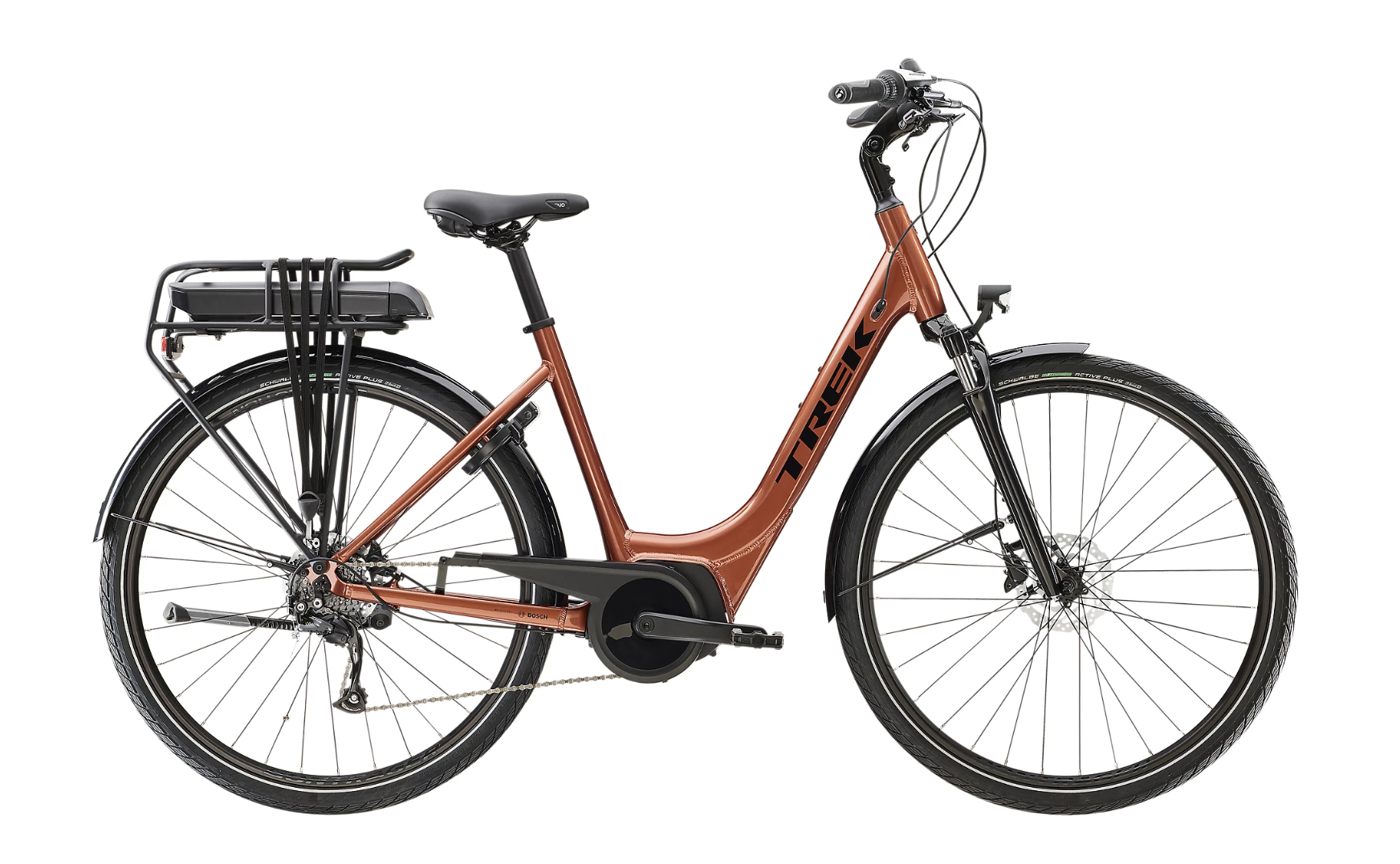 Product Image for Trek Verve+ 1 Lowstep 500Wh - 8-växlad, Penny Flake, Ramstorlek: S