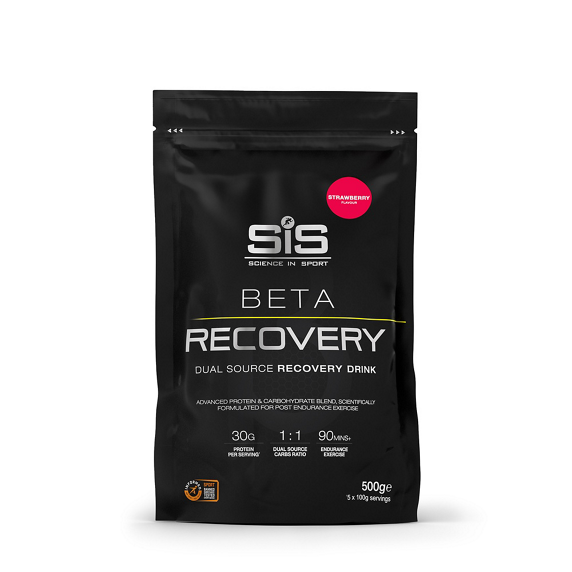 Product Image for ScienceInSport Beta Fuel Recovery pulver jordgubb 500 g