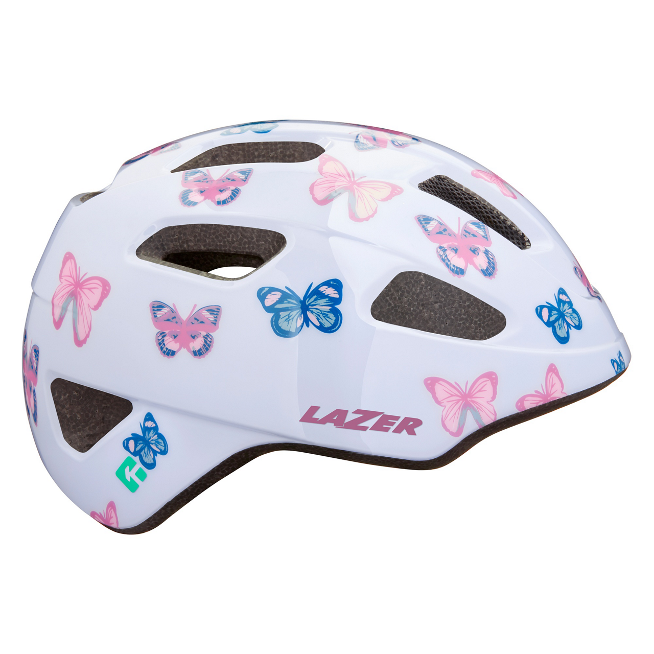 Product Image for Lazer -  Nutz KinetiCore - Cykelhjälm för barn - Barnhjälm med grönt spänne