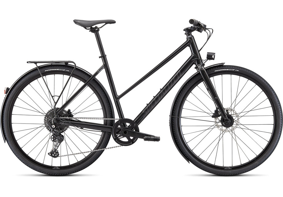 Product Image for Specialized Sirrus 3.0 EQ med lågt insteg - 11-växlad, Gloss Nearly Black/Black Reflective, Ramstorlek: S