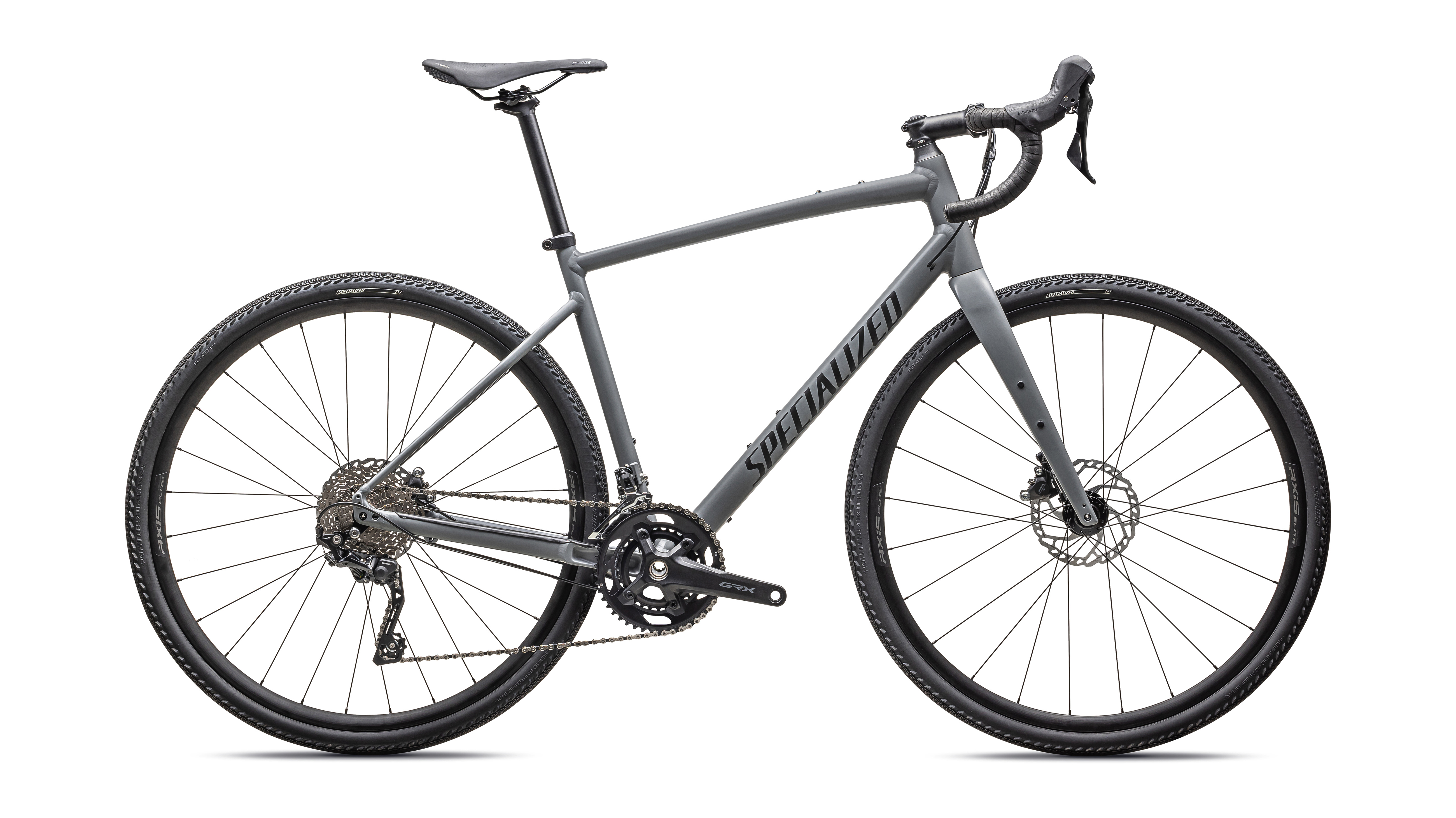 Product Image for Specialized Diverge E5 Elite - 20-växlad, Satin Ashen/Obsidian, Ramstorlek: 52