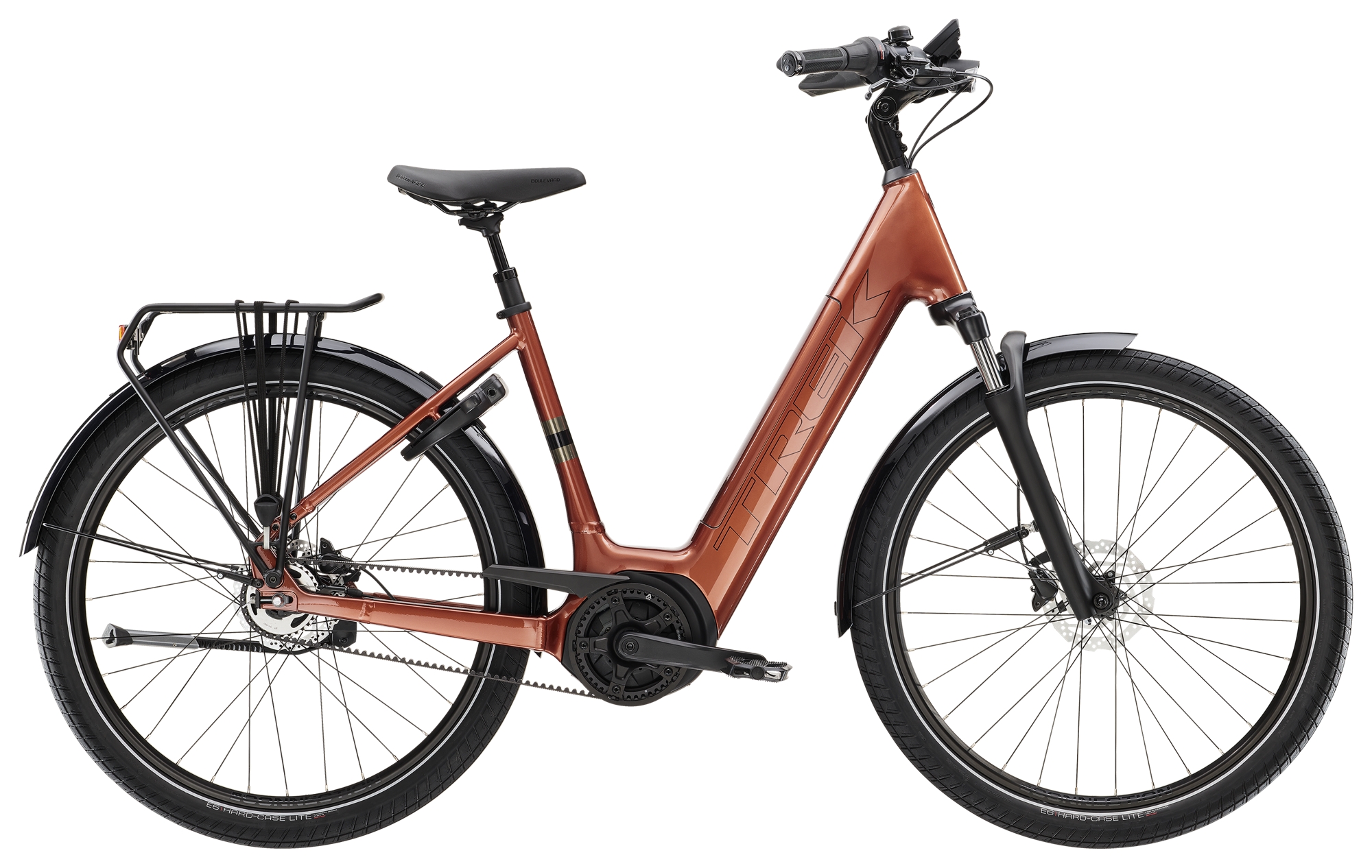 Product Image for Trek District+ 4 Lowstep 400Wh - Elcykel - 5-växlad, Pennyflake, Ramstorlek: XL