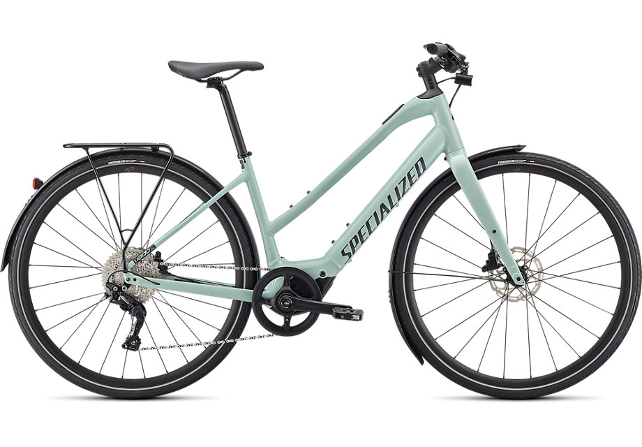 Product Image for Specialized Turbo Vado SL 4.0 Step-Through EQ - Elcykel - 10-växlad, White Sage/Black Reflective, Ramstorlek: XL