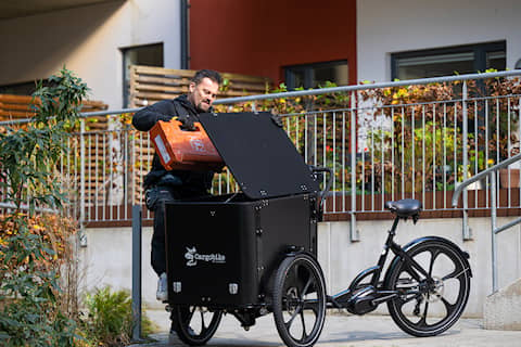 Foliering av Cargobike Flex/Delight Box (5 st sidor)