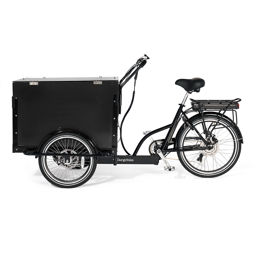 Product Image for Cargobike Cargobike Classic Electric Box Hydraulic - 6-växlad, Svart, Ramstorlek: Onesize