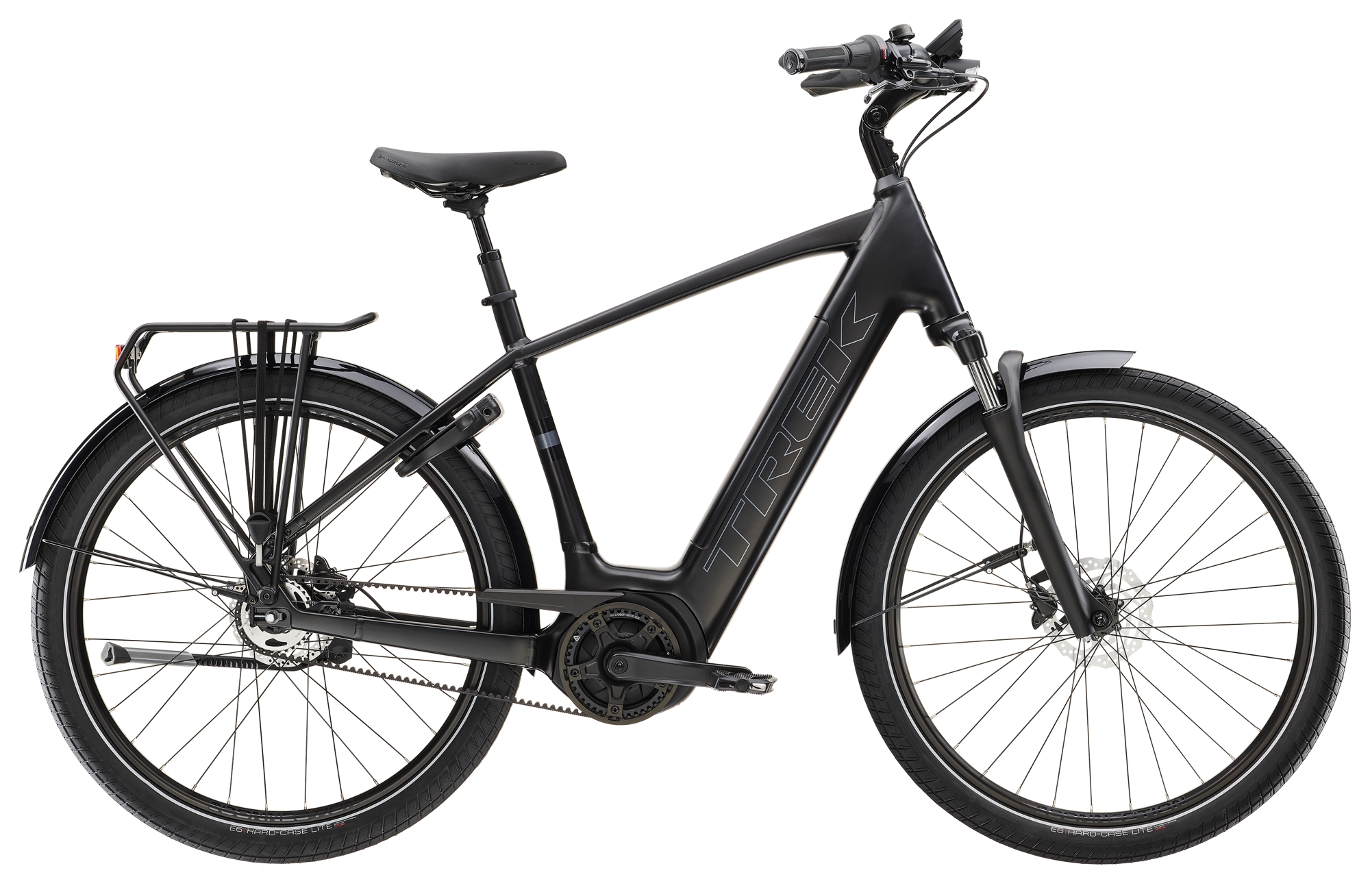 Product Image for Trek District+ 4 400Wh - Elcykel - 5-växlad, Trek Black Satin, Ramstorlek: XXL