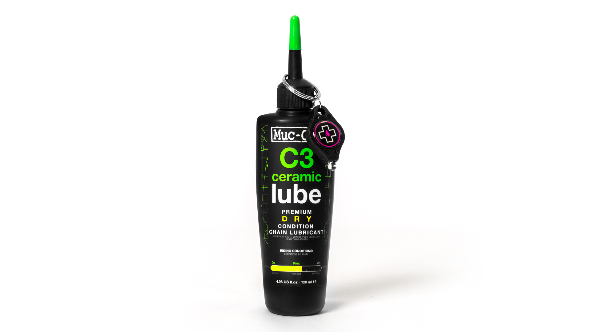 Product Image for Mucoff C3 Ceramic Dry Lube 120 ml kedjeolja
