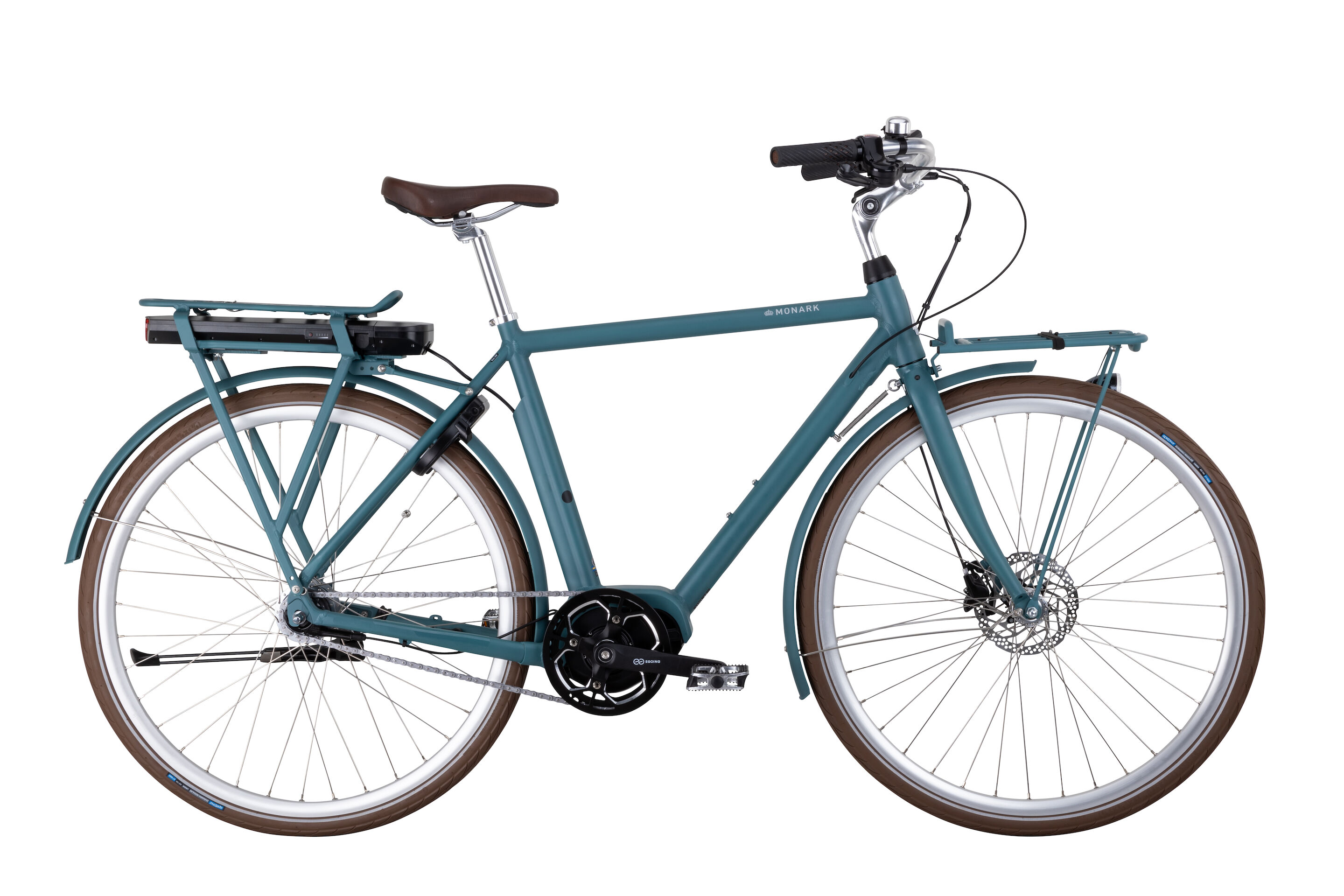 Product Image for Monark e-Sture - Elcykel - 7-växlad, Smaragd matt, Ramstorlek: 58