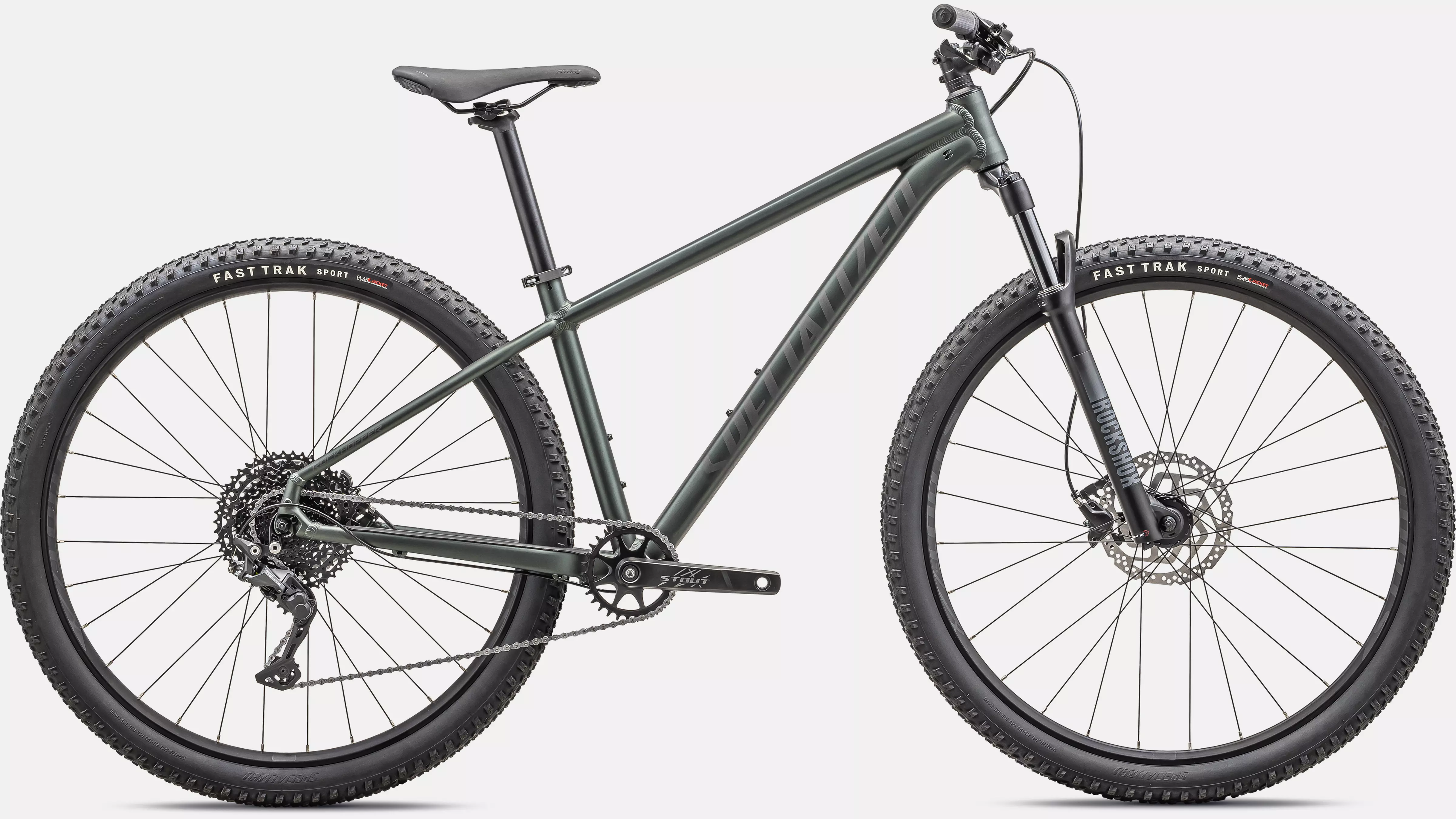 Product Image for Specialized Rockhopper Comp - 10-växlad, Satin Metallic Oak Green/Smoke, Ramstorlek: M