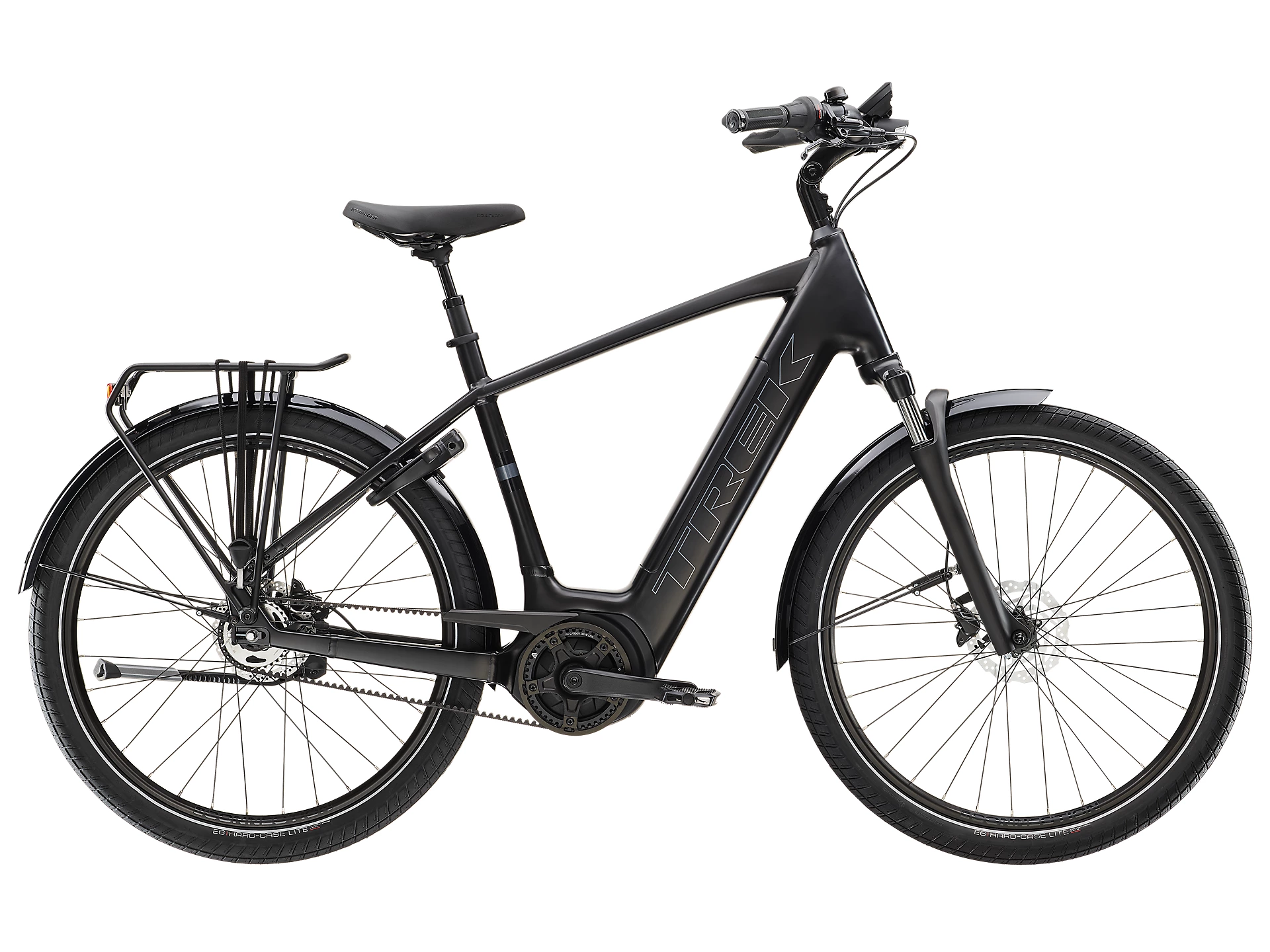 Product Image for Trek District+ 4 545Wh - 5-växlad, Trek Black Satin, Ramstorlek: XL