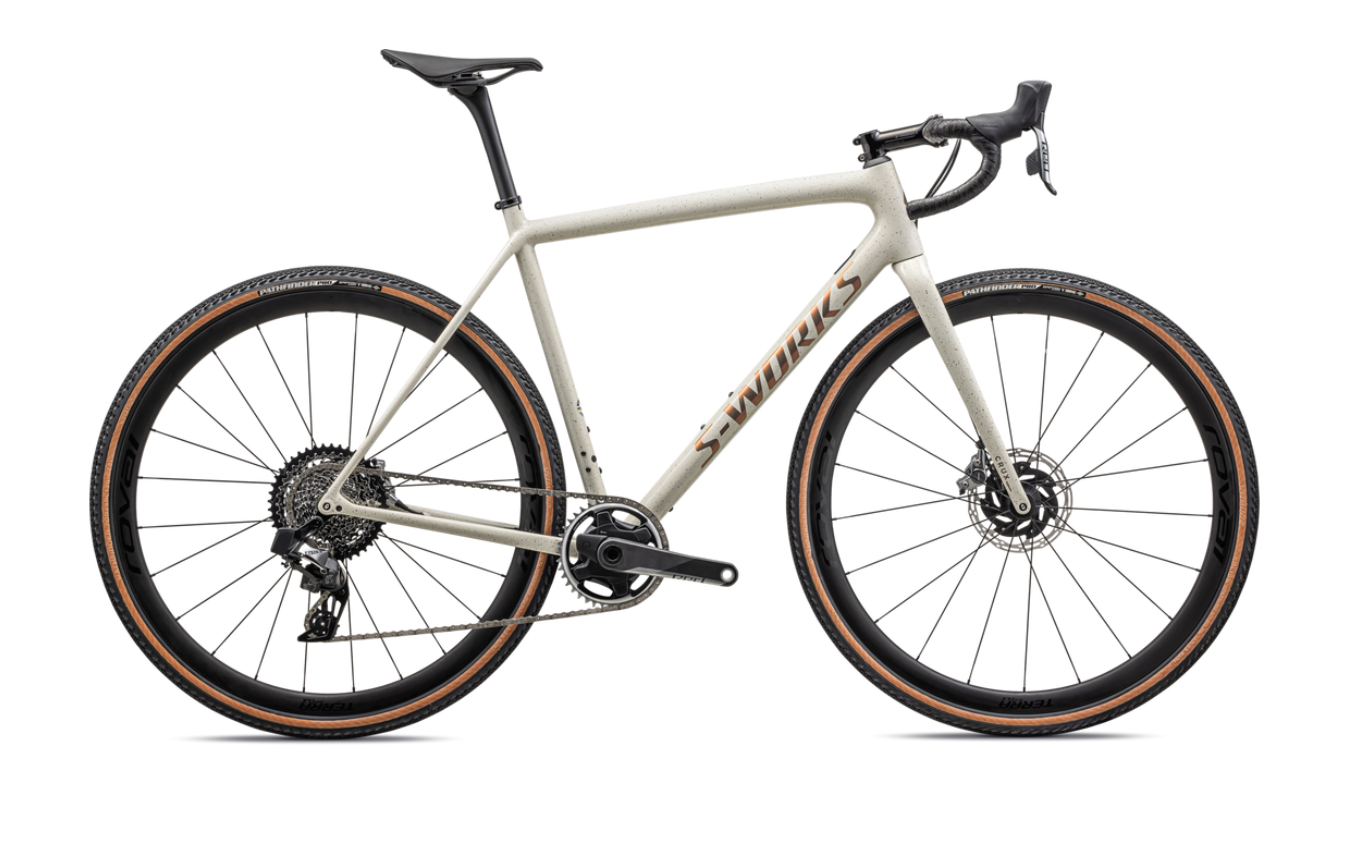 Product Image for Specialized Crux S-Works - 12-växlad, Gloss Birch Red Gold Pearl Speckle/Red Gold, Ramstorlek: 49