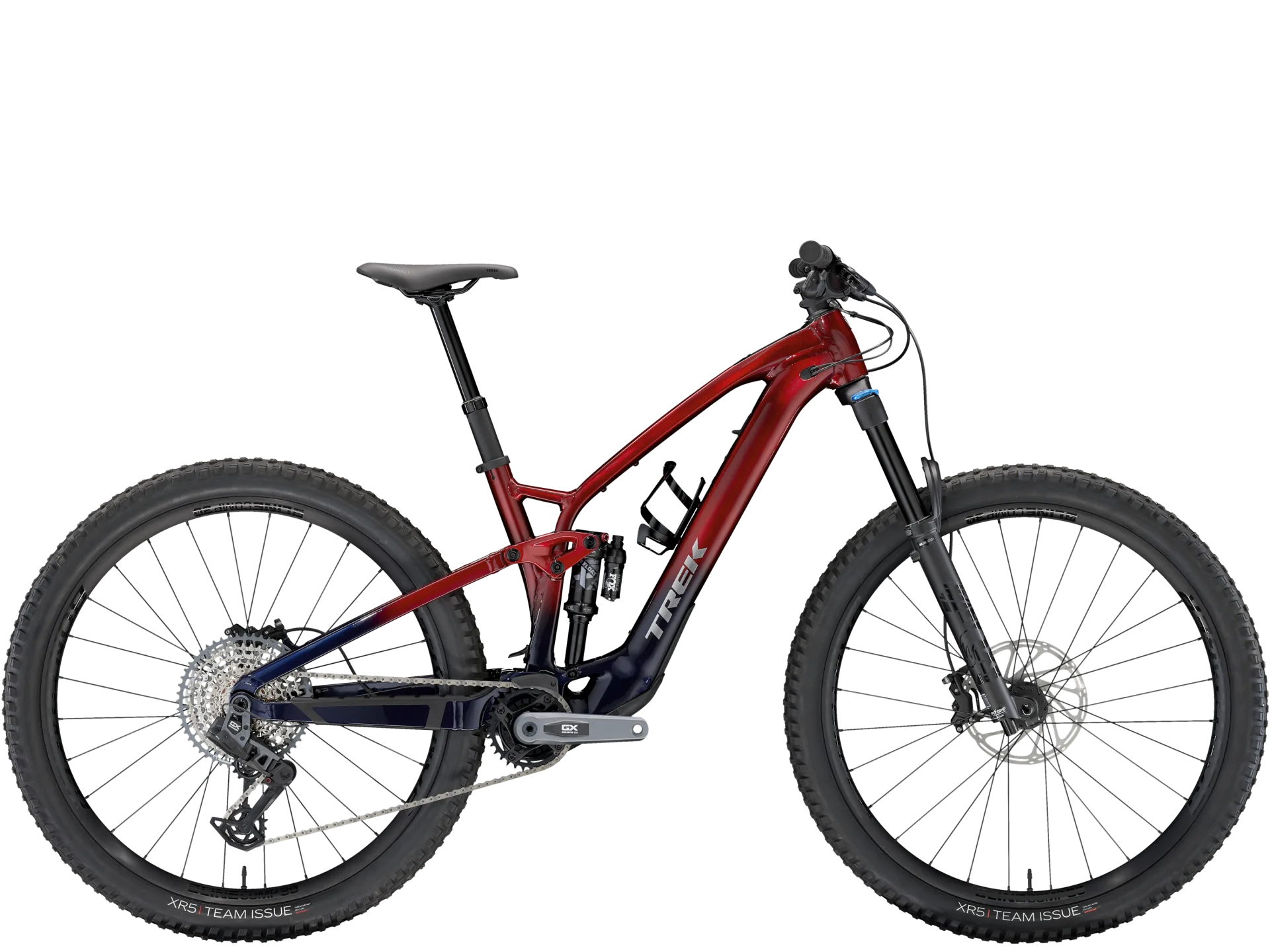 Product Image for Trek Fuel EXe 8 GX AXS T-Type - 12-växlad, Rage Red to Deep Dark Blue Fade, Ramstorlek: XL