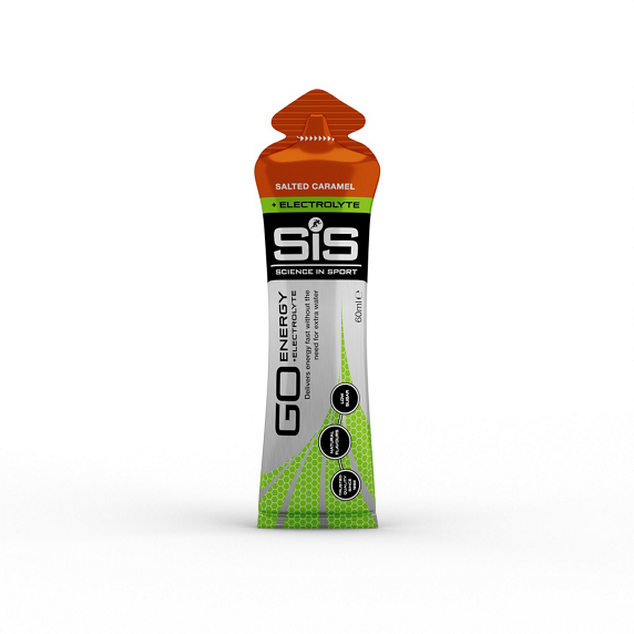 Product Image for ScienceInSport GO Energy + Electrolyte Gel salted caramel 60 ml