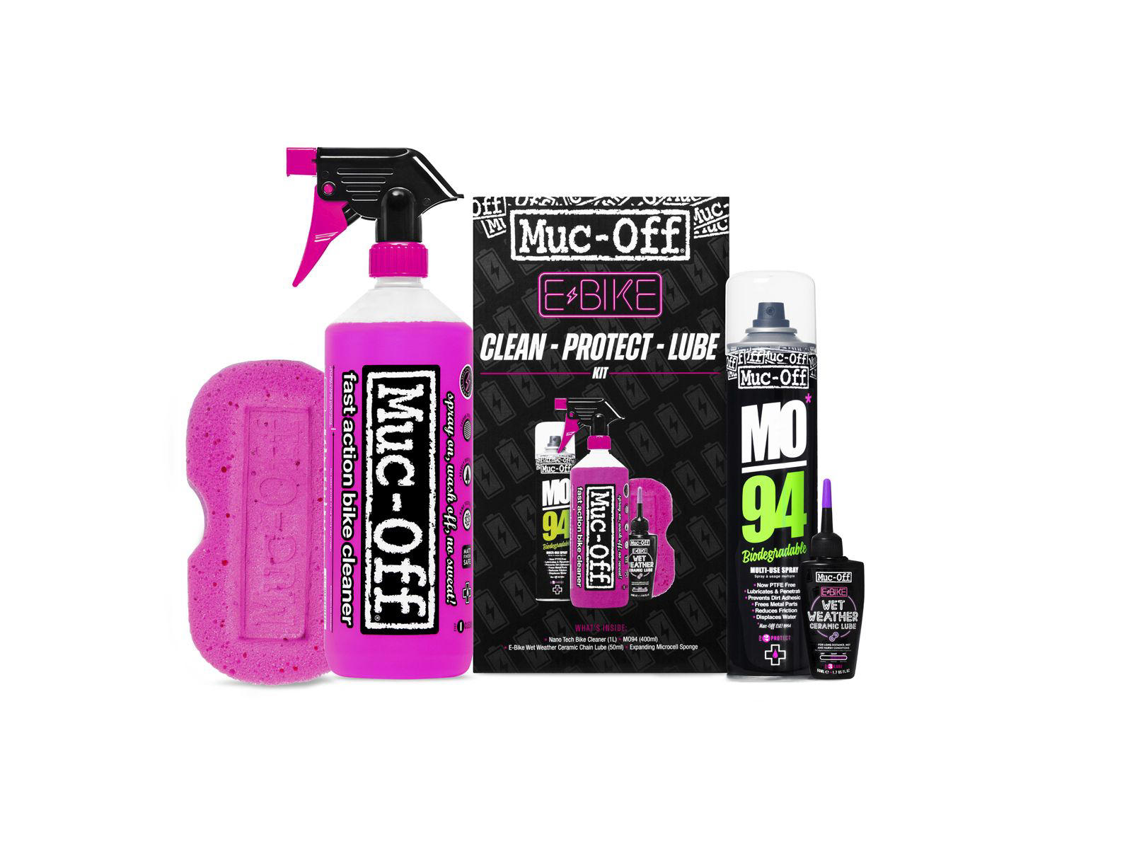 Product Image for Mucoff Clean Protect Wet Lube Kit cykelvårdkit