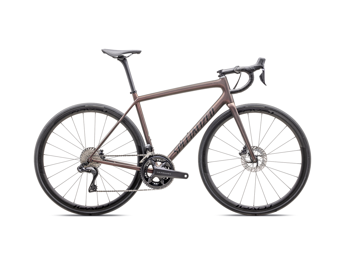 Product Image for Specialized Aethos Pro - Shimano Ultegra Di2 - 24-växlad, Satin Carbon/Red Pearl, Ramstorlek: 61