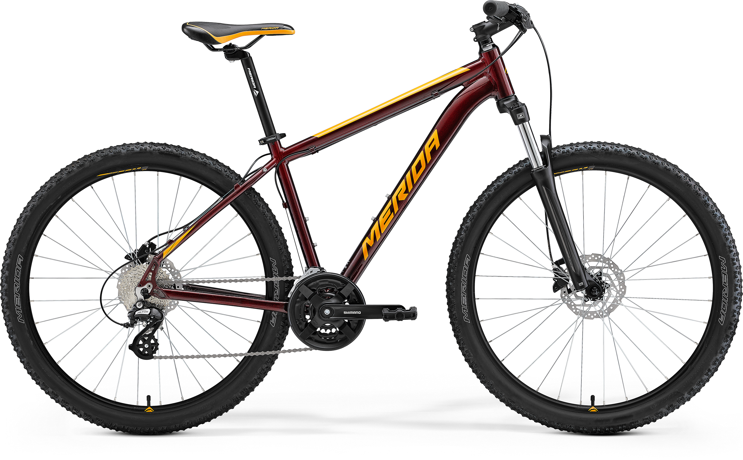 Product Image for Merida Big.Seven 15 - 24-växlad, Red/Orange, Ramstorlek: S