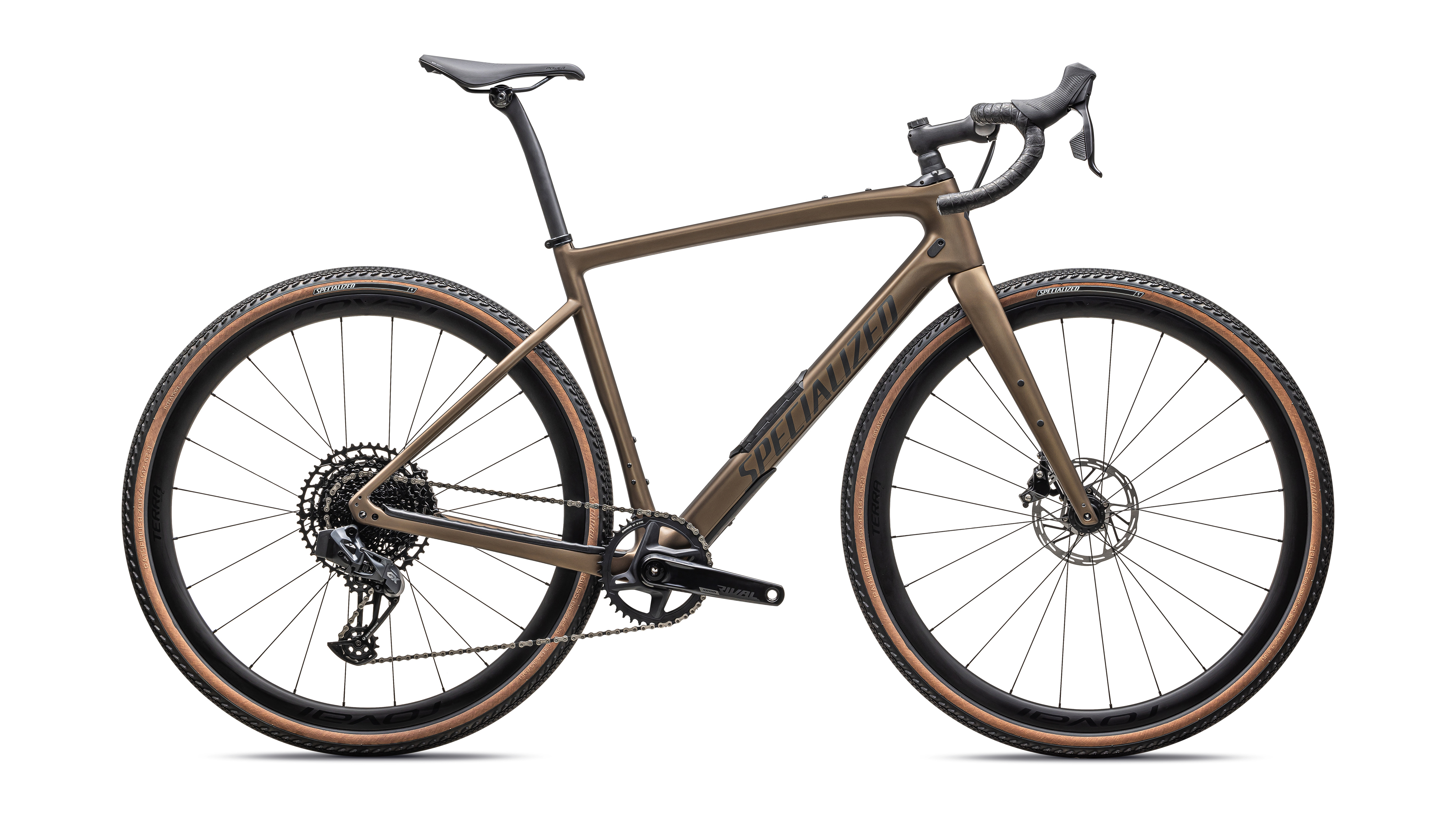 Product Image for Specialized Diverge Expert Carbon - 12-växlad, Satin Burnt Gold Metallic, Ramstorlek: 52
