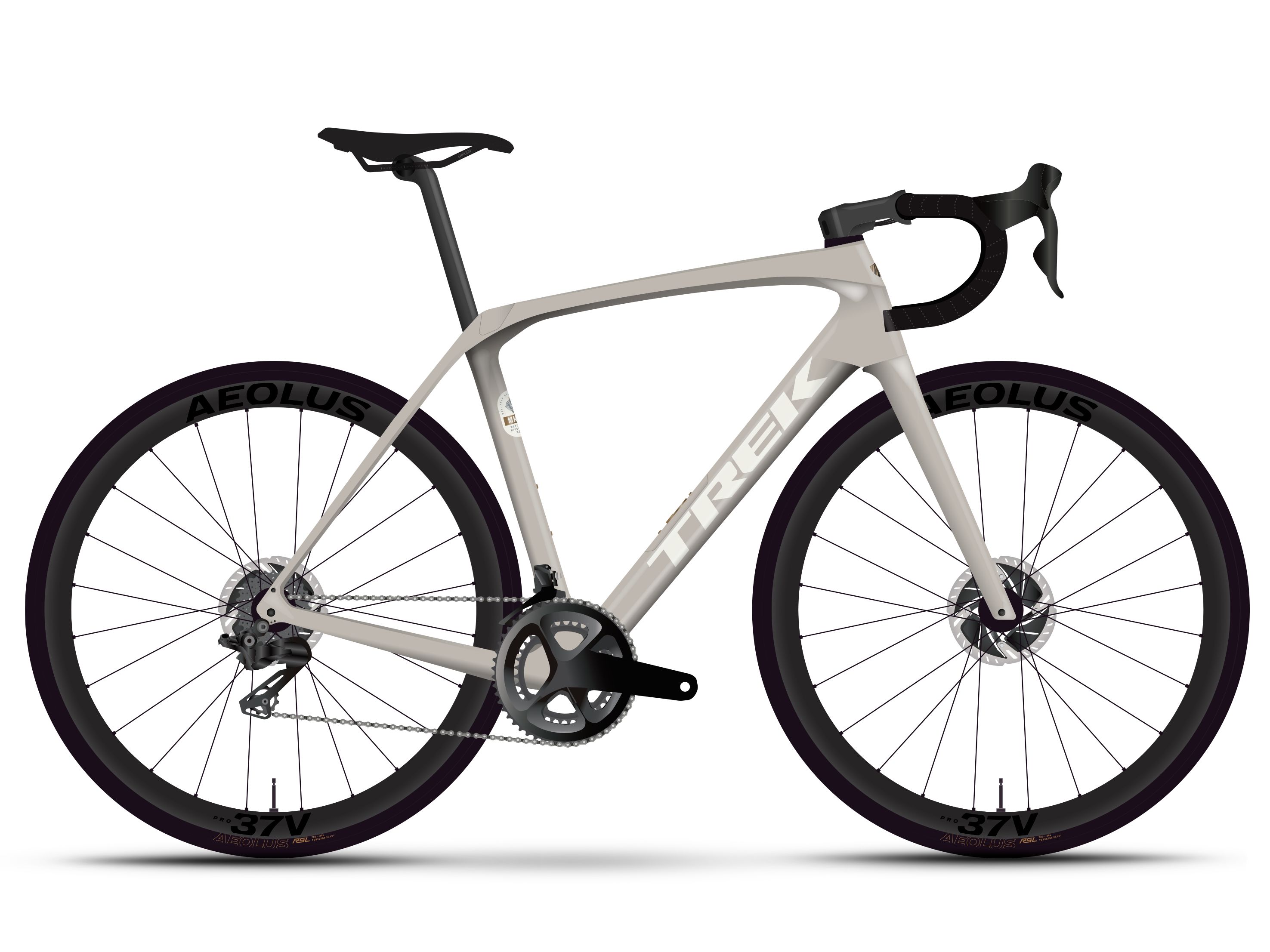 Product Image for Trek Domane SL 6 Gen 4 - 24-växlad, Lunar Silver, Ramstorlek: 56
