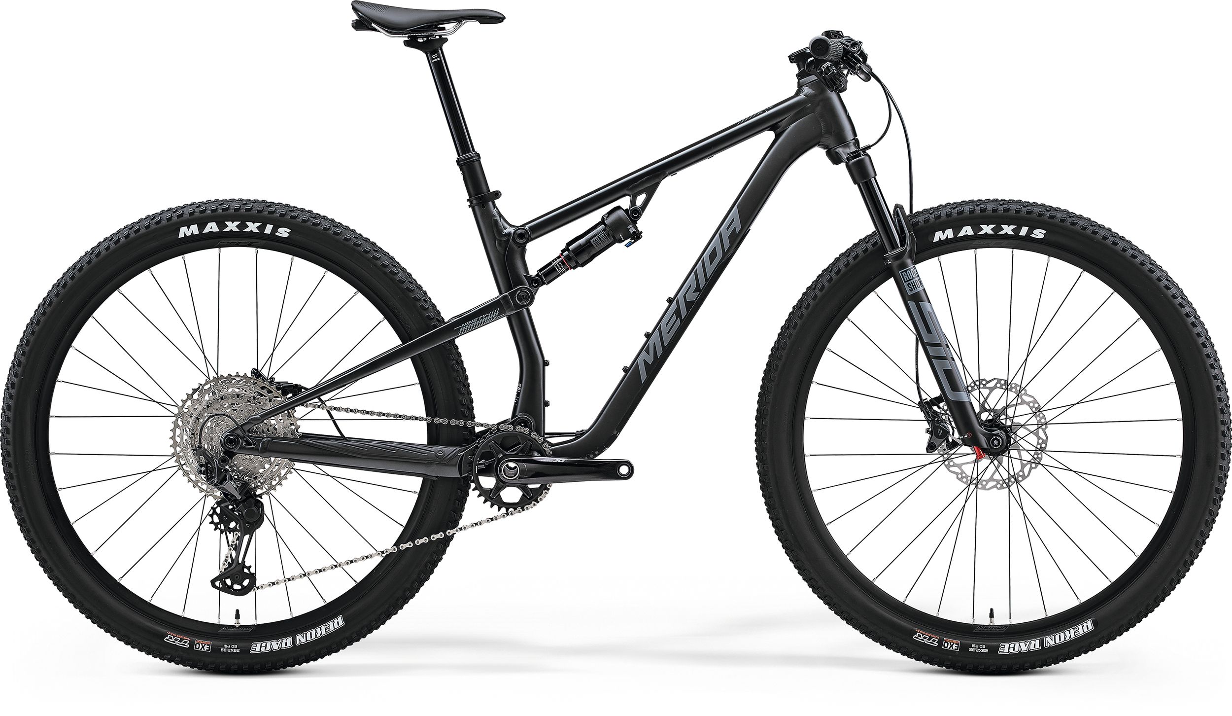 Product Image for Merida Ninety-Six XT Edition - 12-växlad, Silk Black/Dark Silver, Ramstorlek: Mid