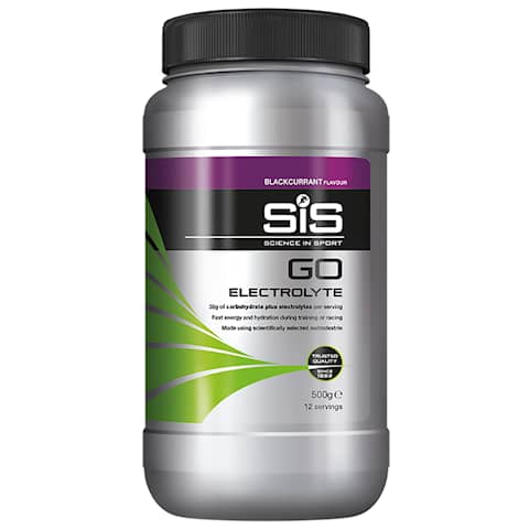 GO Energy + Electrolyte svartvinbär 500 g