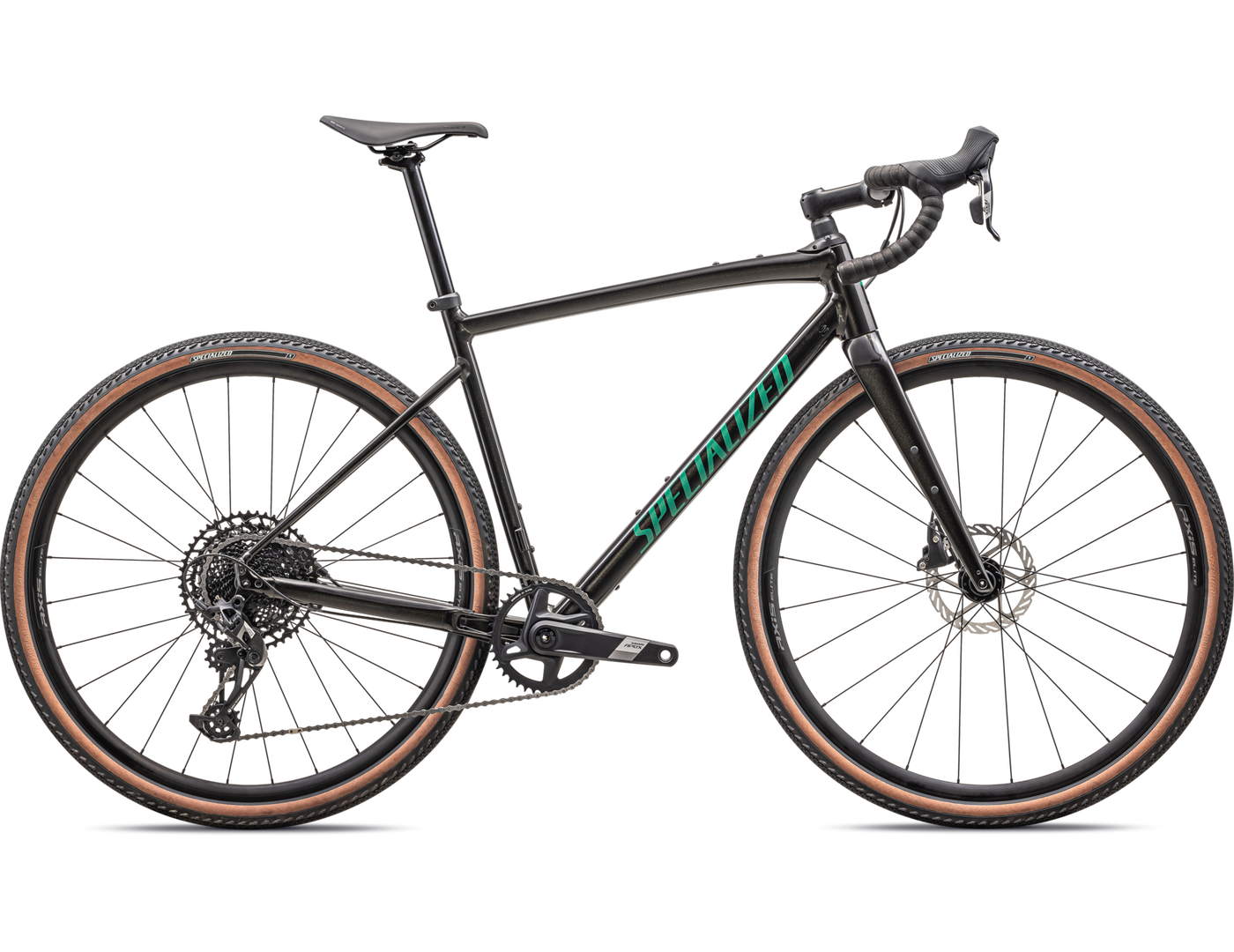 Product Image for Specialized Diverge E5 Comp - 12-växlad, Obsidian/Pine Green, Ramstorlek: 52