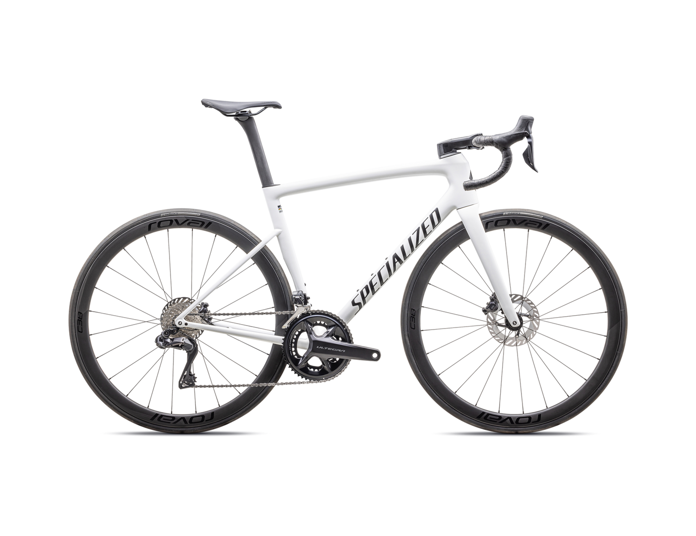 Product Image for Specialized Tarmac SL8 Expert - Ultegra Di2 - 24-växlad, Gloss White/Black Metallic, Ramstorlek: 61
