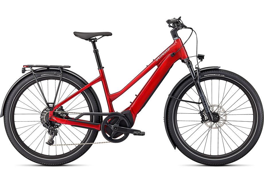 Product Image for Specialized Vado 5.0 Step-Through - 11-växlad, Red Tint/Silver Reflective, Ramstorlek: XL