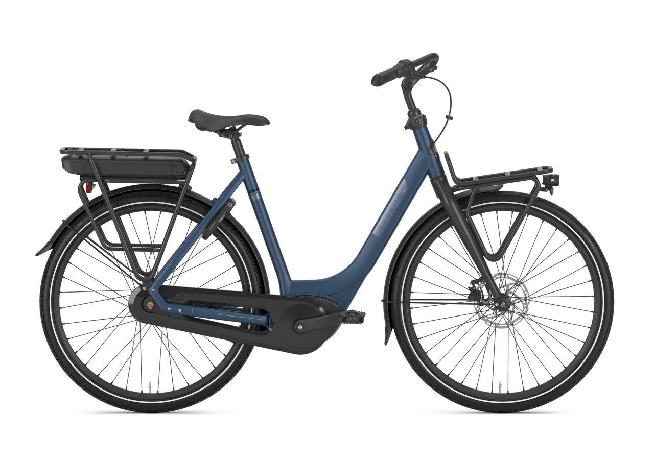 Product Image for Gazelle Paris C7 HMB Urban 400Wh - Elcykel - 7-växlad, Mallard blue, Ramstorlek: 57