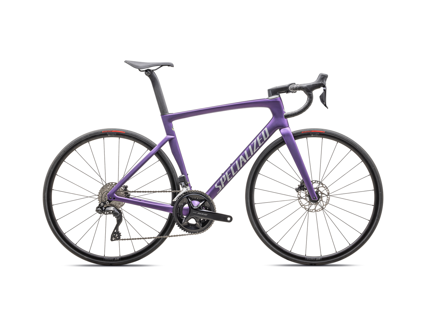 Product Image for Specialized Tarmac SL7 Comp - 24-växlad, Gloss Purple Tint Over Silver Dust, Ramstorlek: 52